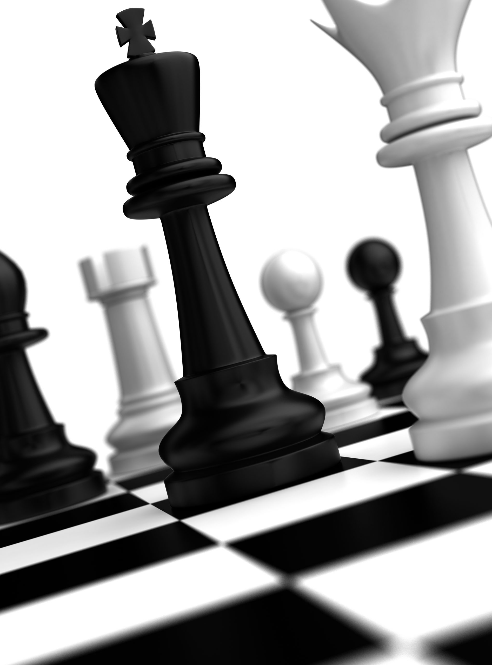 Chess Concept (high resolution computer generated image)